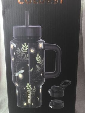 24oz GLOWY FIREFLIES Coldest Limitless Ultra Water Bottle